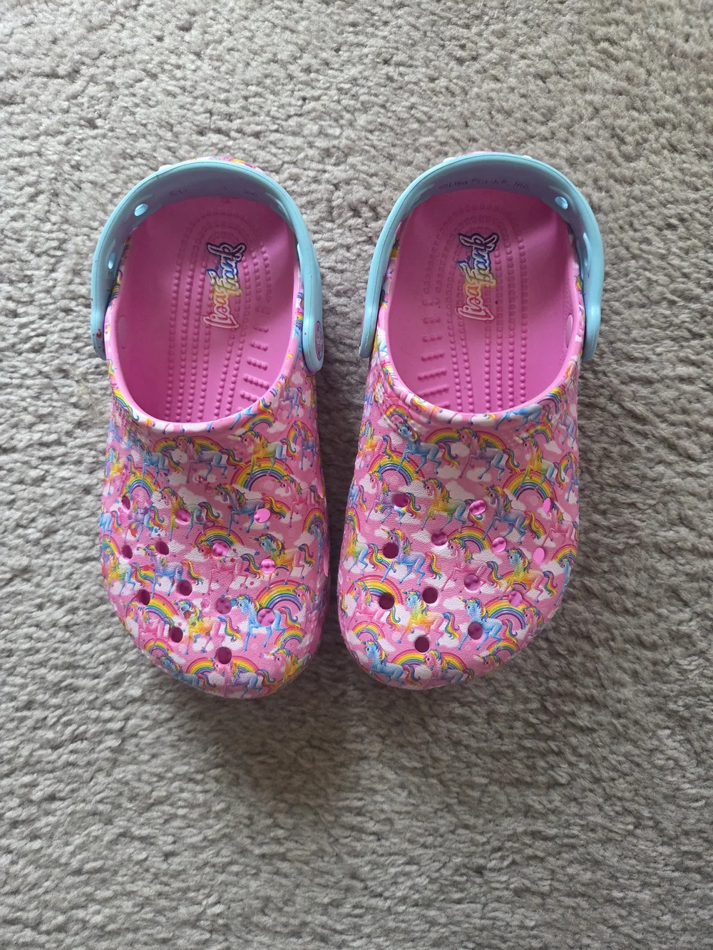 Lisa Frank X Crocs